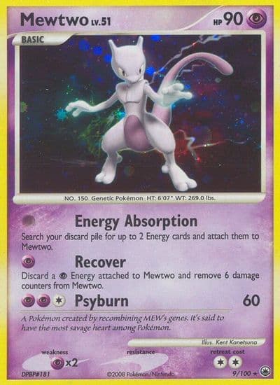 Mewtwo Majestic Dawn Pokemon card