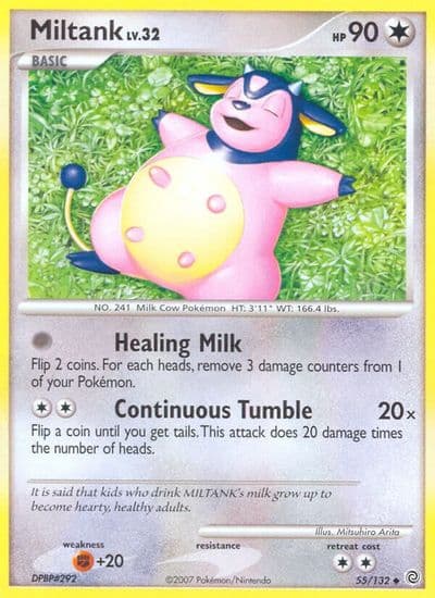 Miltank Secret Wonders Pokemon card