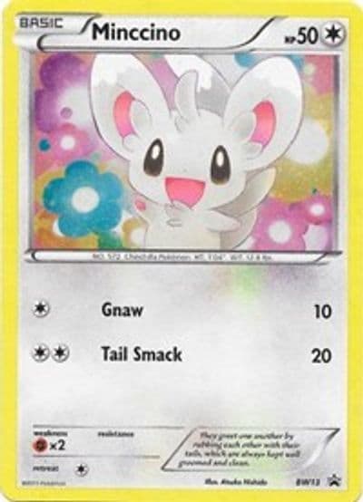 Minccino - BW13 (Cosmos Holo) Black and White Promos Pokemon card