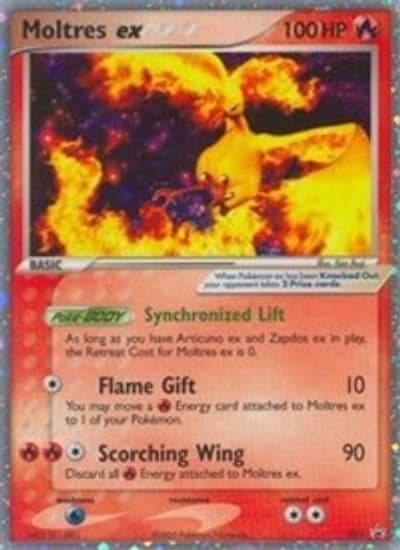 Moltres ex - 031 (EX Collector's Window Tins) Nintendo Promos Pokemon card