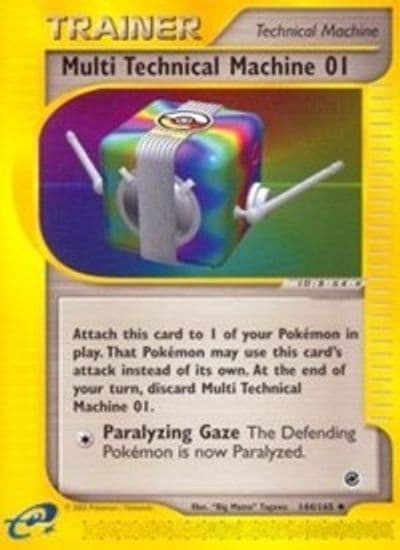 Multi Technical Machine 01 Expedition Pokemon card