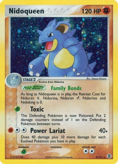 Nidoqueen FireRed & LeafGreen Pokemon card
