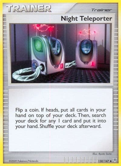 Night Teleporter Supreme Victors Pokemon card