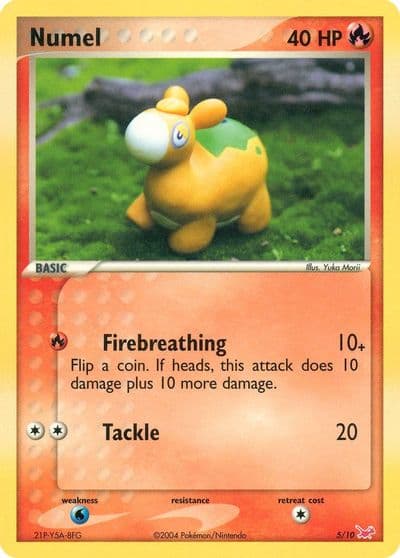 Numel EX Trainer Kit 1: Latias & Latios Pokemon card