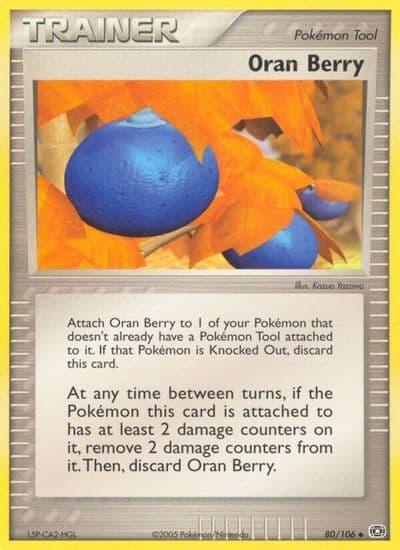 Oran Berry Emerald Pokemon card