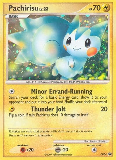 Pachirisu - DP04 Diamond and Pearl Promos Pokemon card