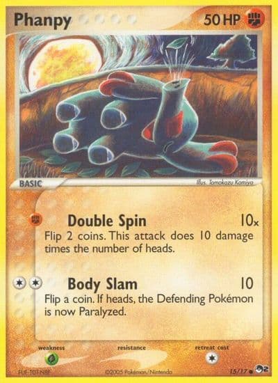 Phanpy POP Series 2 Pokemon card