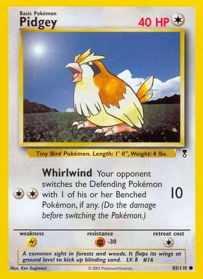 Pidgey Legendary Collection Pokemon card