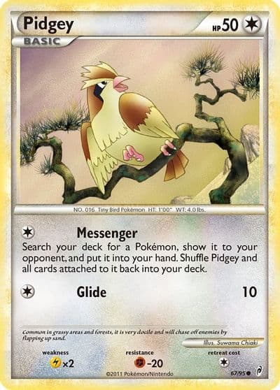 Pidgey Call of Legends Pokemon card
