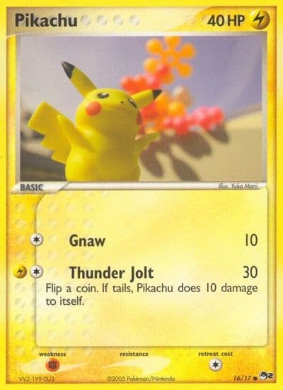 Pikachu POP Series 2 Pokemon card