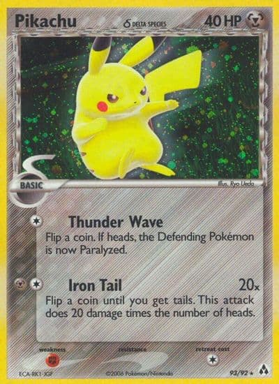 Pikachu (Delta Species) Legend Maker Pokemon card