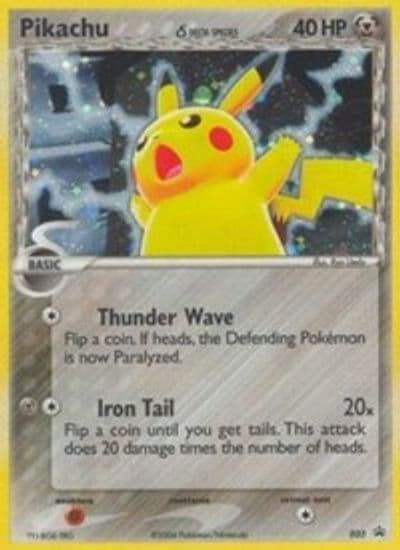 Pikachu (Delta Species) - 035 (Value Pack) Nintendo Promos Pokemon card