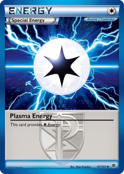 Plasma Energy (Team Plasma) Plasma Blast Pokemon card