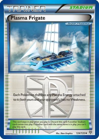 Plasma Frigate (Team Plasma) Plasma Storm Pokemon card