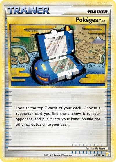 Pokegear 3.0 HeartGold SoulSilver Pokemon card