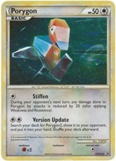Porygon - HGSS22 HGSS Promos Pokemon card