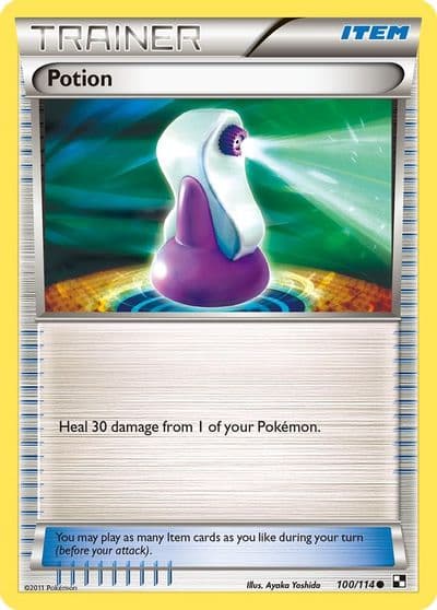 Potion Black and White Pokemon card