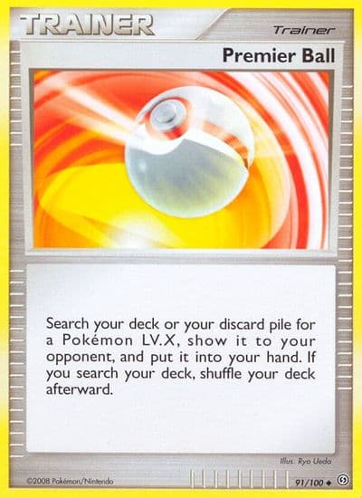 Premier Ball Stormfront Pokemon card