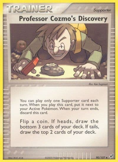 Professor Cozmo's Discovery Deoxys Pokemon card