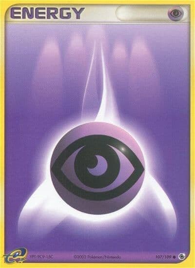 Psychic Energy Ruby and Sapphire Pokemon card
