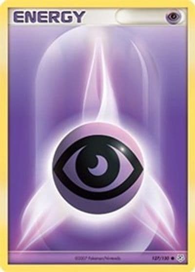 Psychic Energy Diamond and Pearl Pokemon card