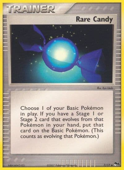Rare Candy POP Series 5 Pokemon card