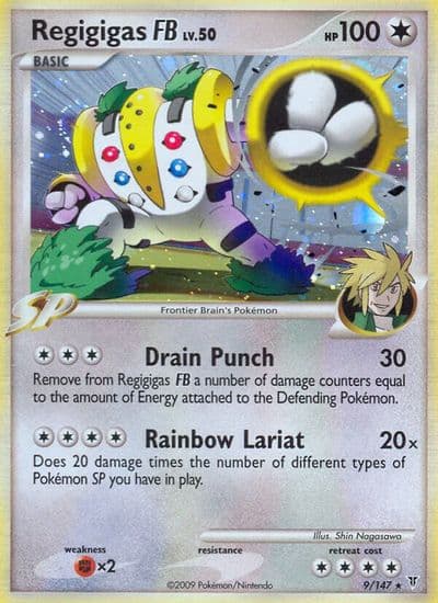 Regigigas FB Supreme Victors Pokemon card