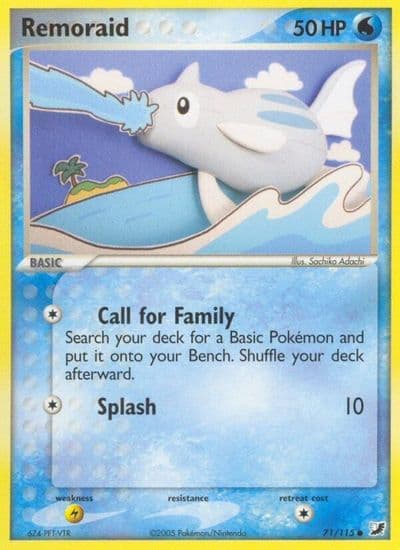 Remoraid Unseen Forces Pokemon card