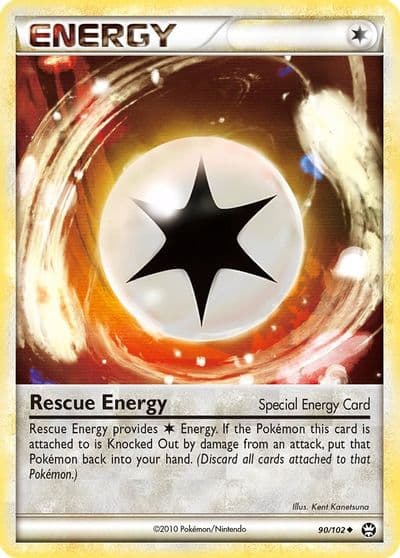 Rescue Energy Triumphant Pokemon card