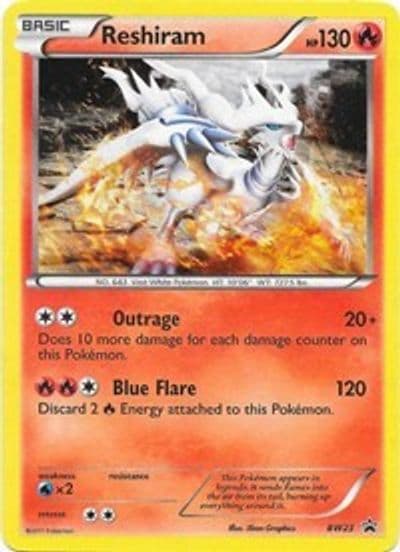 Reshiram - BW23 Black and White Promos Pokemon card