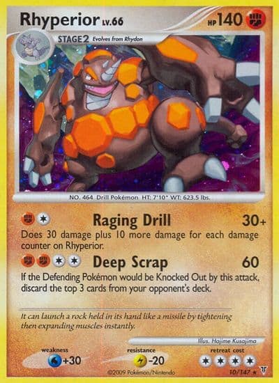 Rhyperior Supreme Victors Pokemon card
