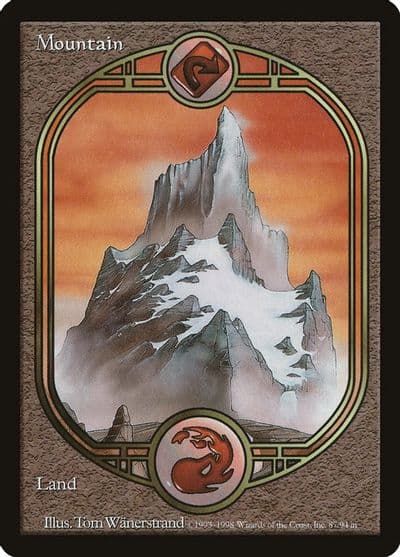 Mountain UGL Unglued Magic card