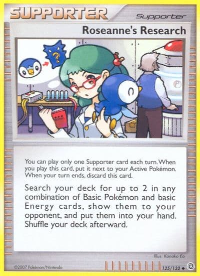 Roseanne's Research Secret Wonders Pokemon card