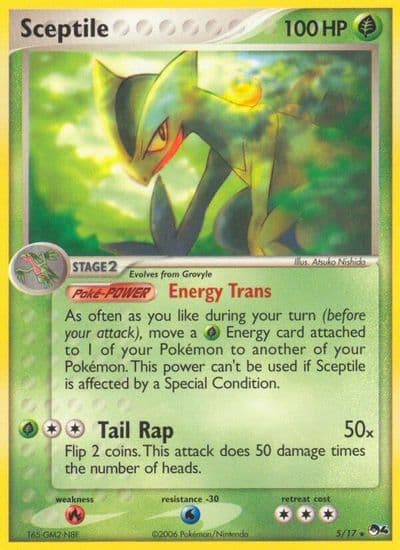 Sceptile POP Series 4 Pokemon card