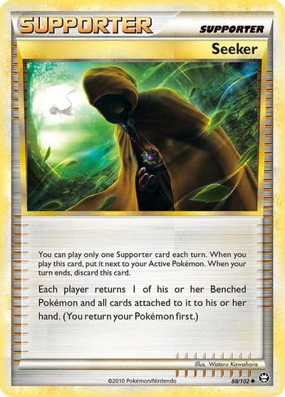 Seeker Triumphant Pokemon card