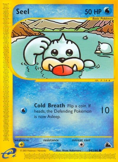 Seel (94) Skyridge Pokemon card