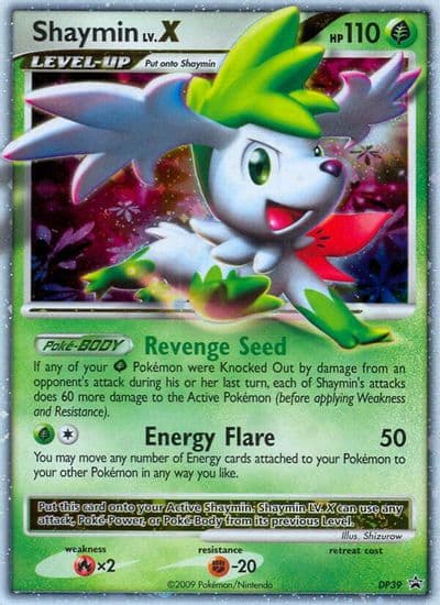 Shaymin LV.X - DP39 Diamond and Pearl Promos Pokemon card