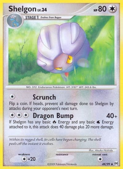 Shelgon Arceus Pokemon card