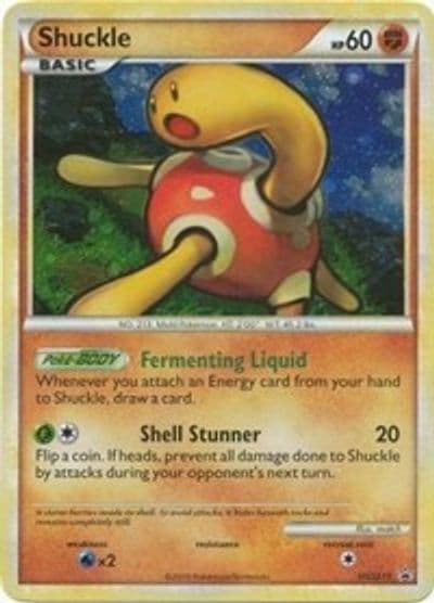 Shuckle - HGSS15 HGSS Promos Pokemon card