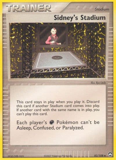 Sidney's Stadium Power Keepers Pokemon card