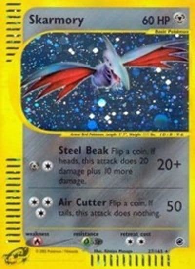 Skarmory (27) Expedition Pokemon card