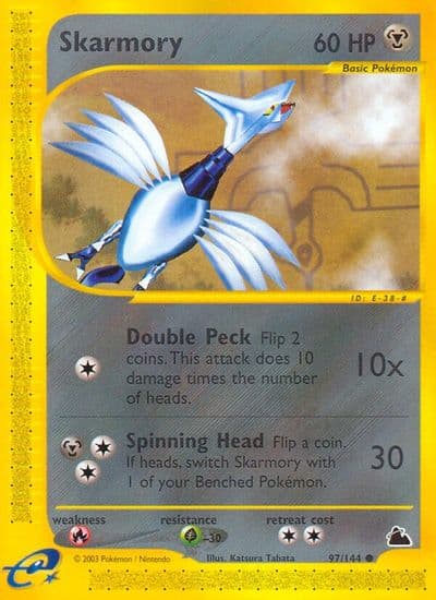 Skarmory Skyridge Pokemon card