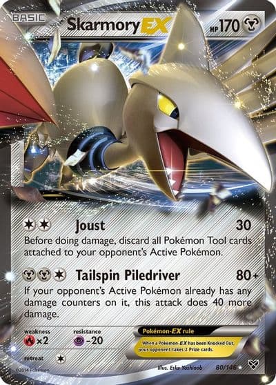 Skarmory EX XY Base Set Pokemon card