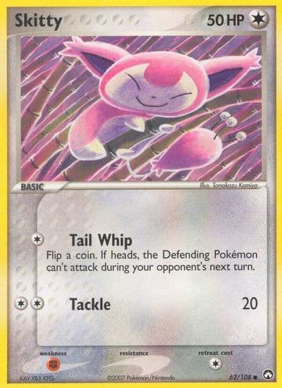 Skitty Power Keepers Pokemon card