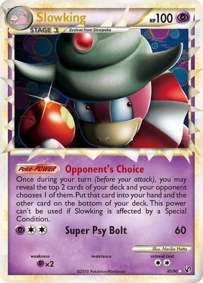 Slowking (Prime) Undaunted Pokemon card