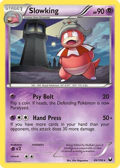 Slowking Dark Explorers Pokemon card