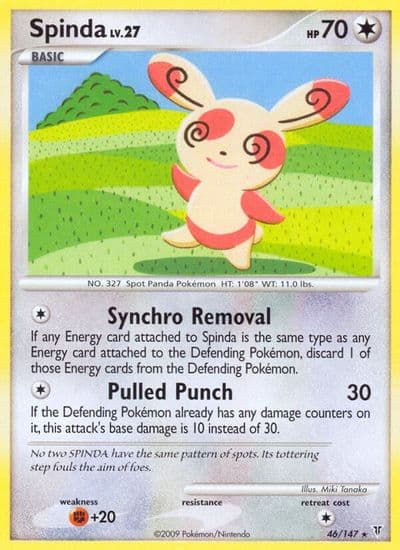 Spinda Supreme Victors Pokemon card