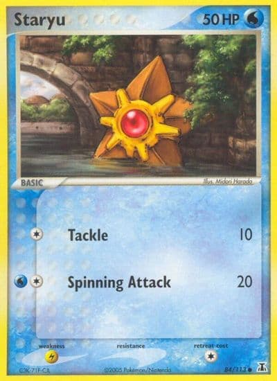 Staryu Delta Species Pokemon card