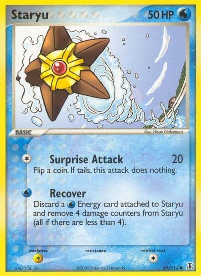 Staryu Delta Species Pokemon card