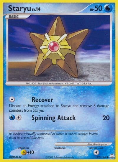 Staryu Legends Awakened Pokemon card